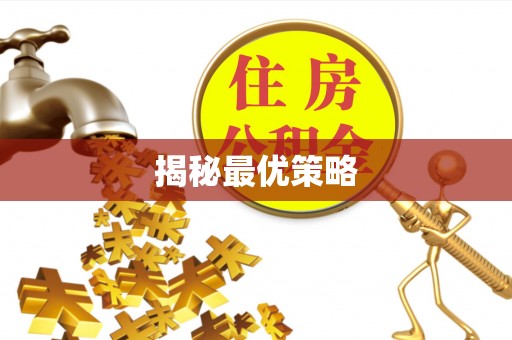 濉溪揭秘最优策略