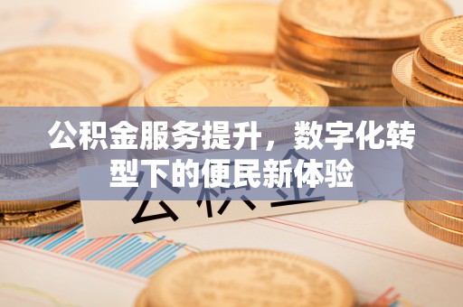 濉溪公积金服务提升，数字化转型下的便民新体验