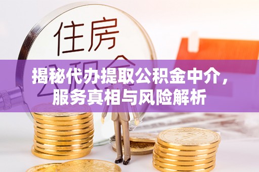 濉溪揭秘代办提取公积金中介，服务真相与风险解析